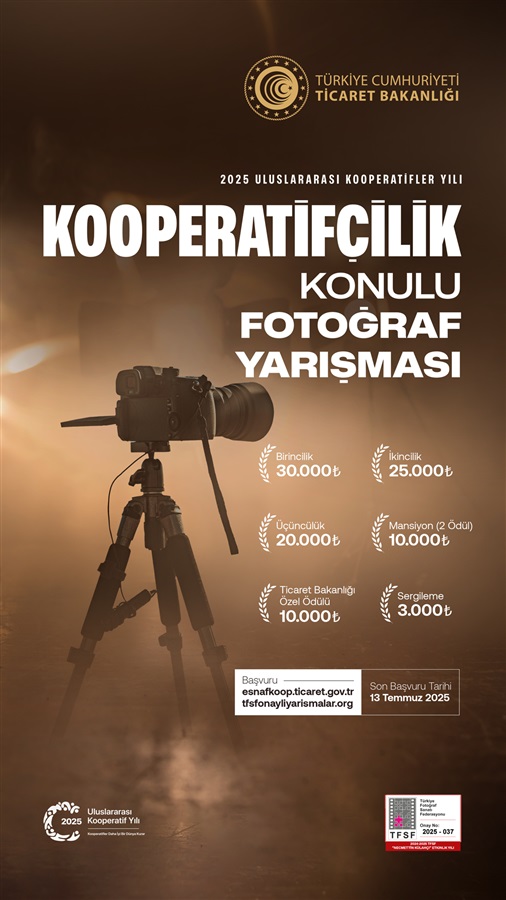 2025 Uluslararası Kooperatifler Yılı Fotoğraf Yarışması Duyurusu